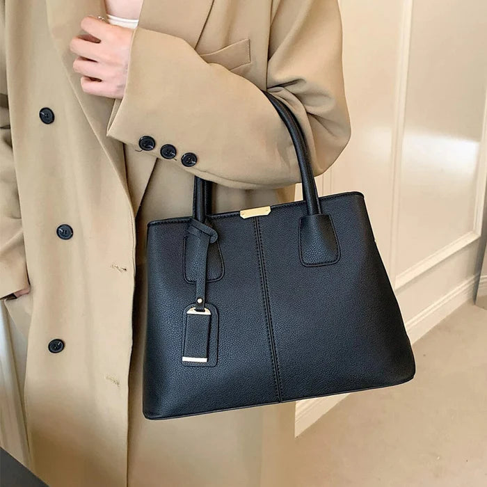 Léa - Sac à main avec anse et bandoulière