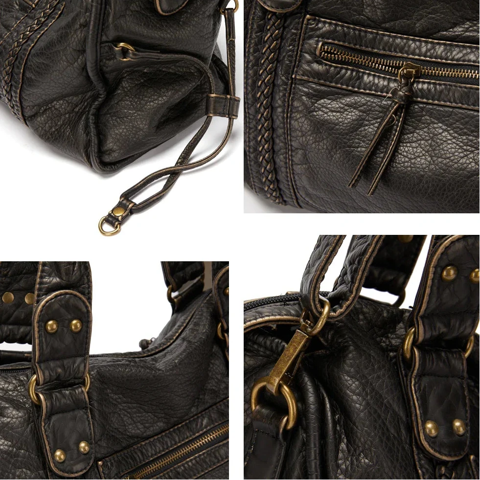 Maeva - Grand sac à main de cours vintage