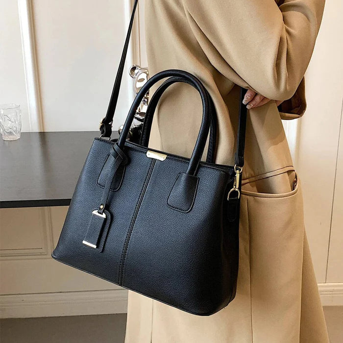 Léa - Sac à main avec anse et bandoulière