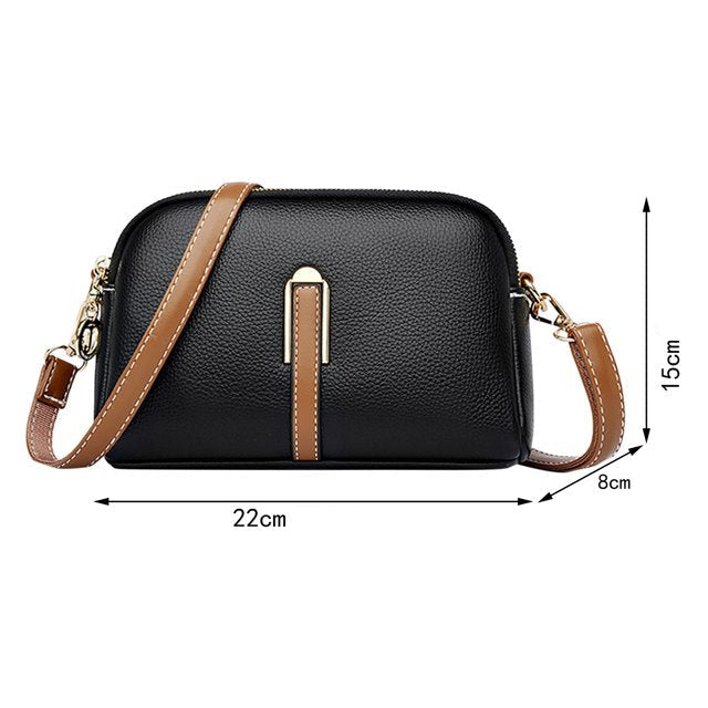 Tania - Petit sac à main bandoulière cuir