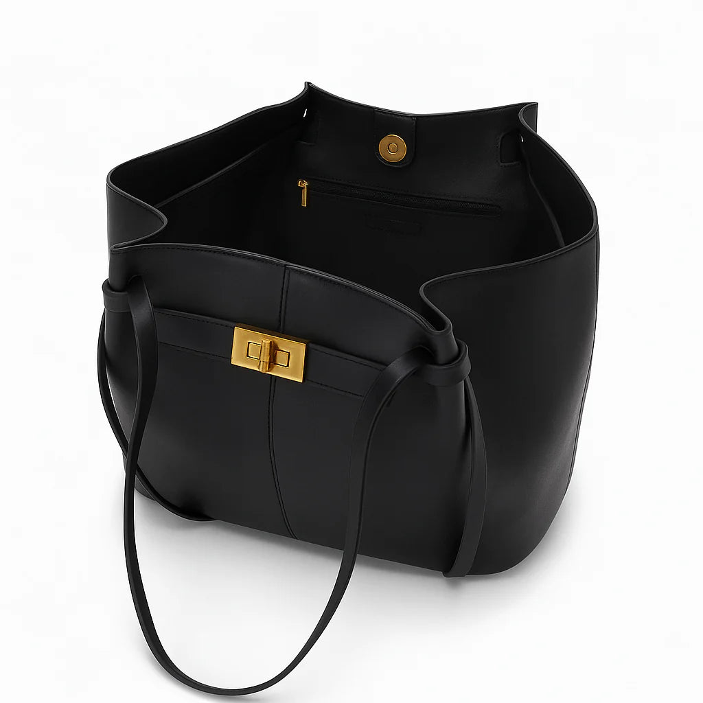 Enora – Grand sac à main rigide