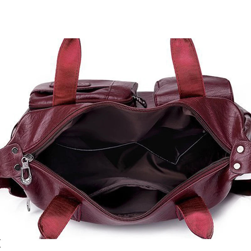 Alexia - Sac à main avec poches extérieures