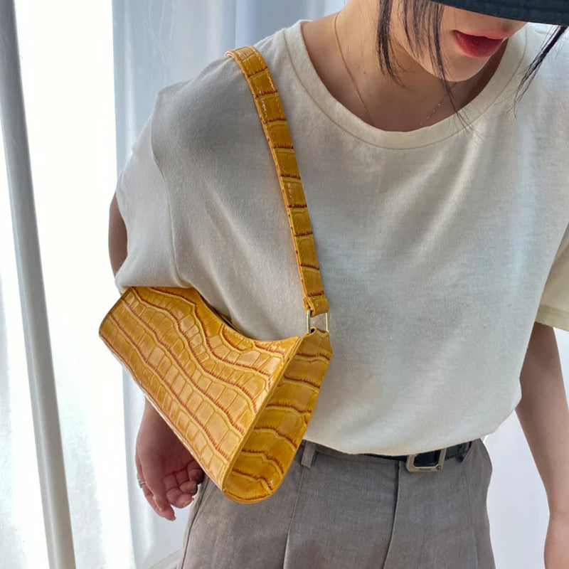 Jessica - Sac à main croco