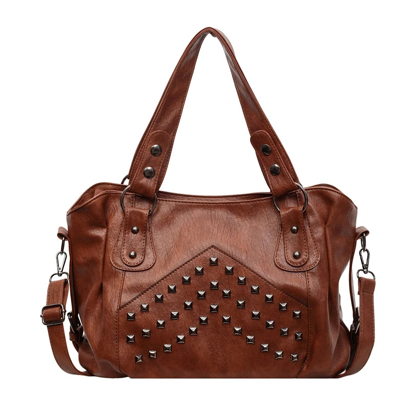 Honora - Sac bandoulière clouté