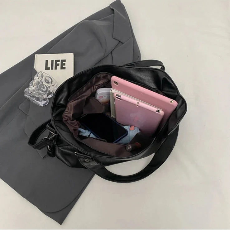 Christiane – Sac bandoulière vintage spacieux