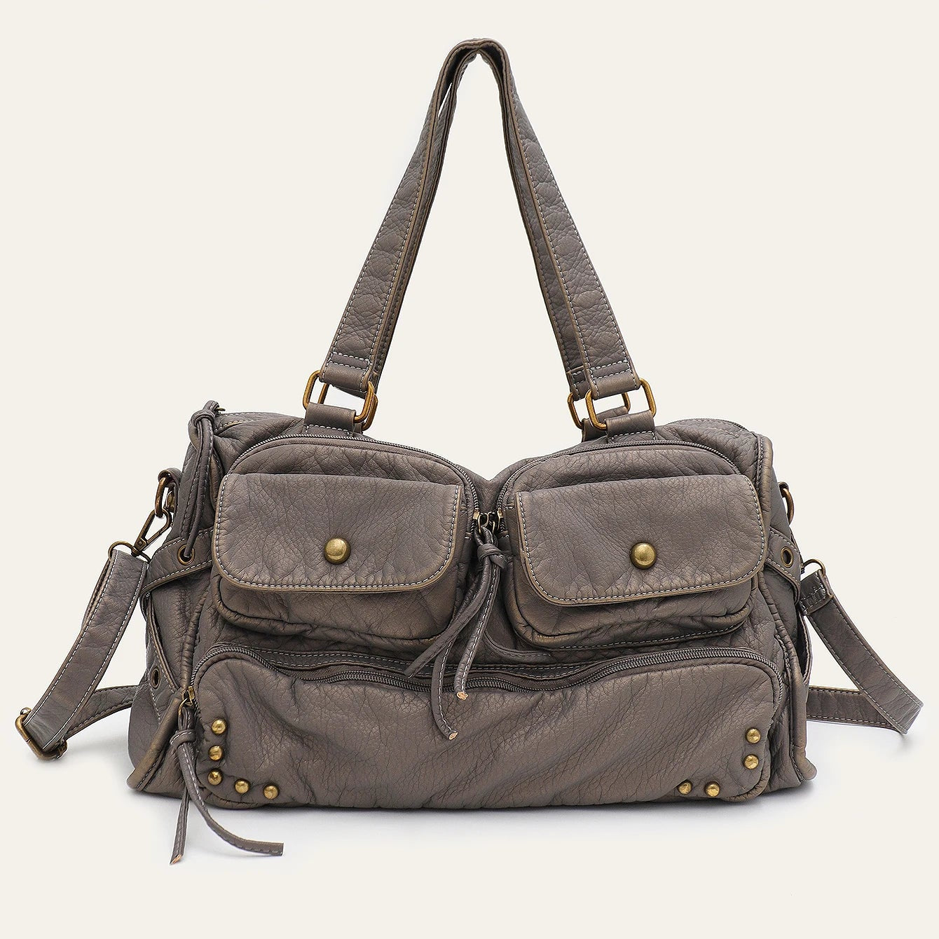 Olga - Sac bandouliere gris