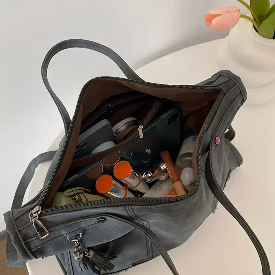 Agathe - Grand sac à main cuir