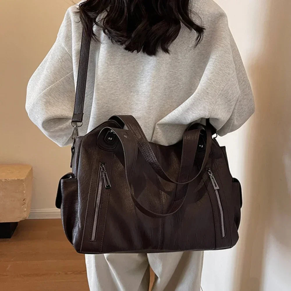 Karine - Sac à main cuir souple