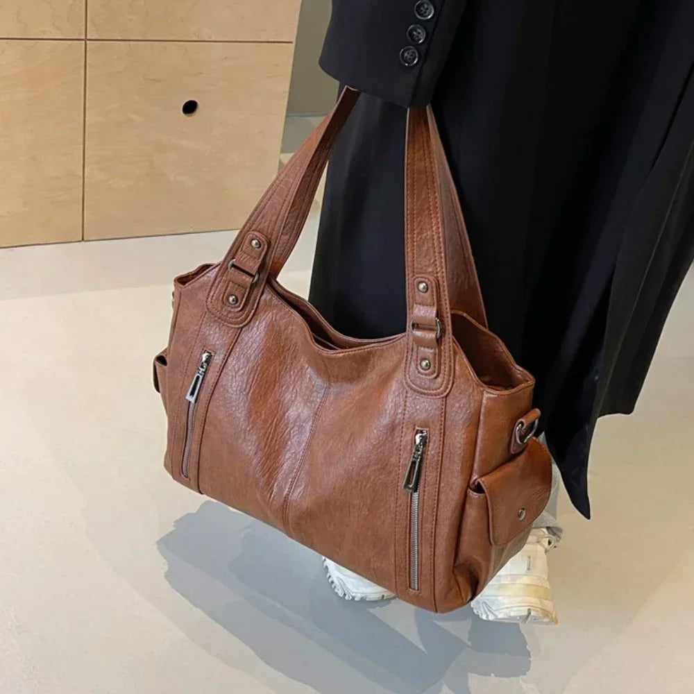 Karine - Sac à main cuir souple