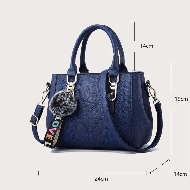 Julie - Sac à main avec pompon