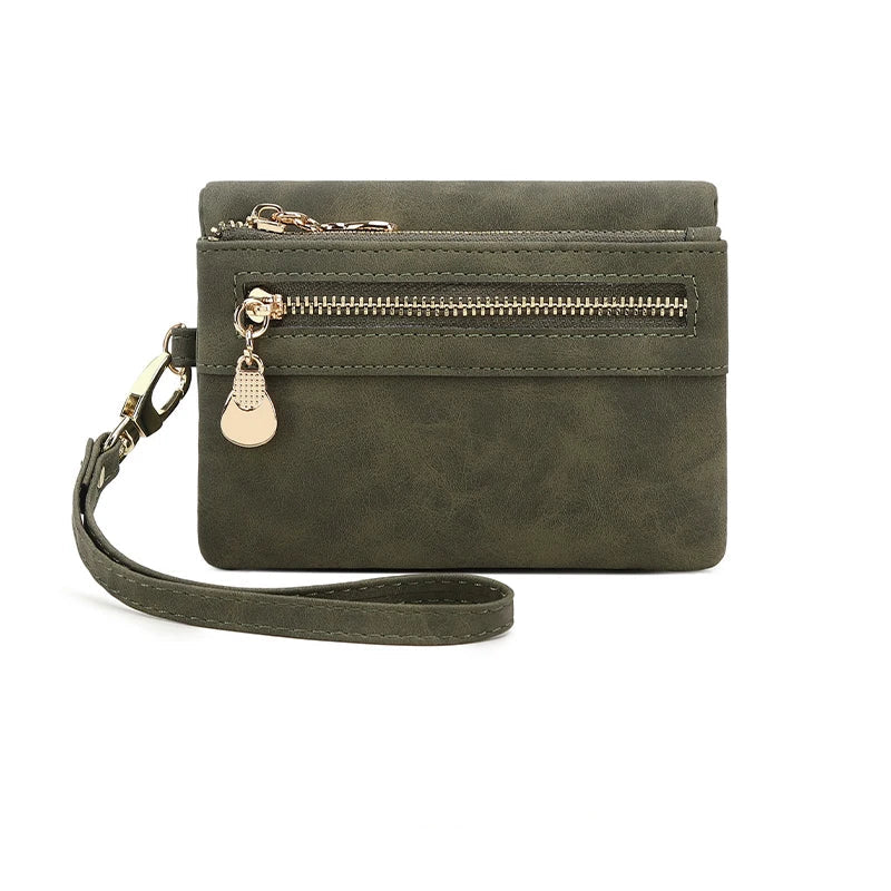 Rosalie - Portefeuille double fermeture