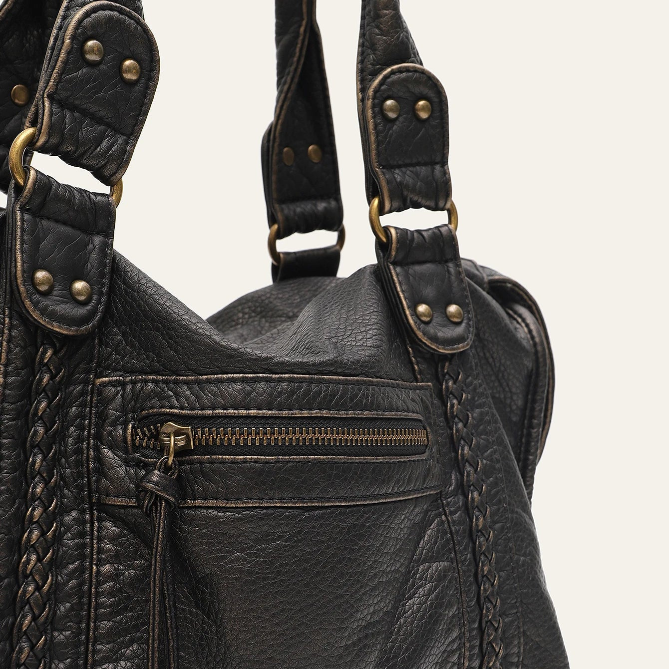 Sofia - Sac à main vintage cuir souple