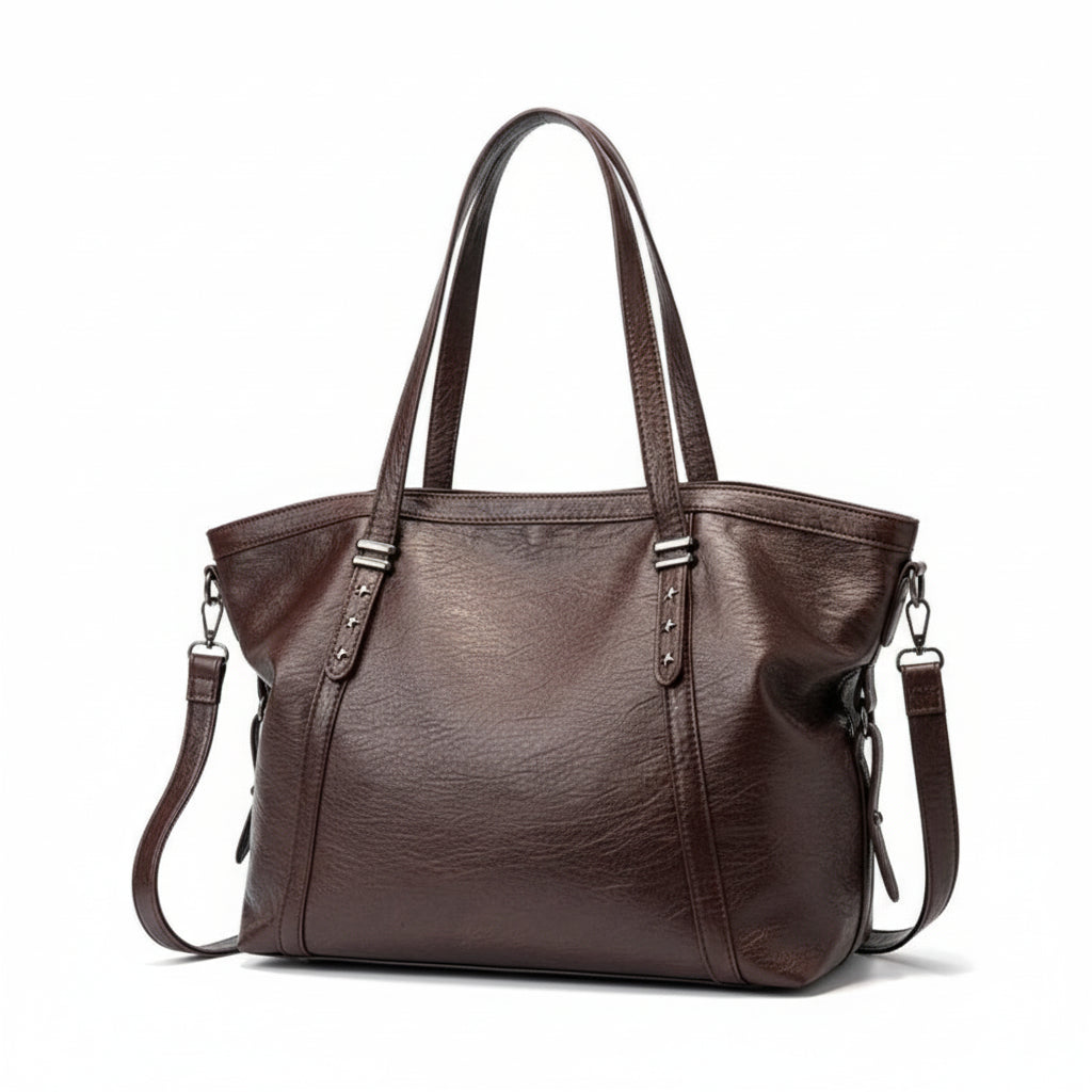 Olivia - Grand sac à main cuir souple