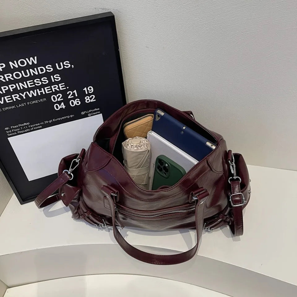 Isabelle - Sac à main bandoulière multipoche