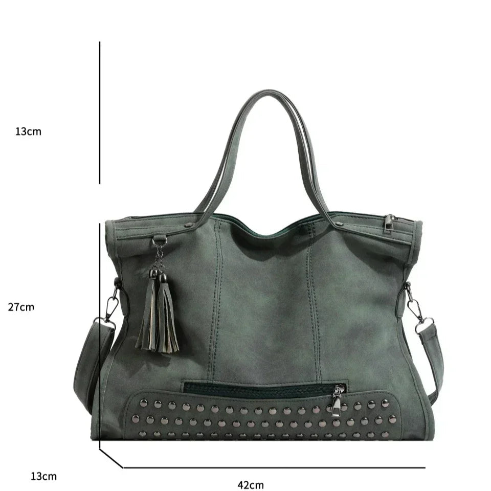 Agathe - Grand sac à main cuir