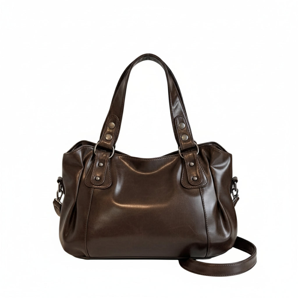 Marie - Sac à main cuir vintage