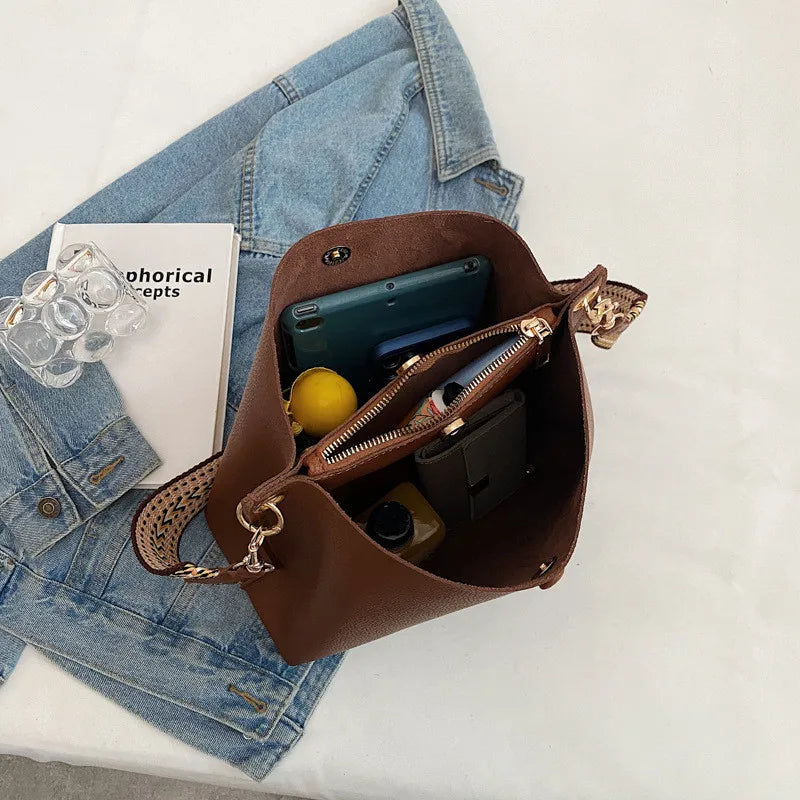 Valentina - Sac bandouliere anse large