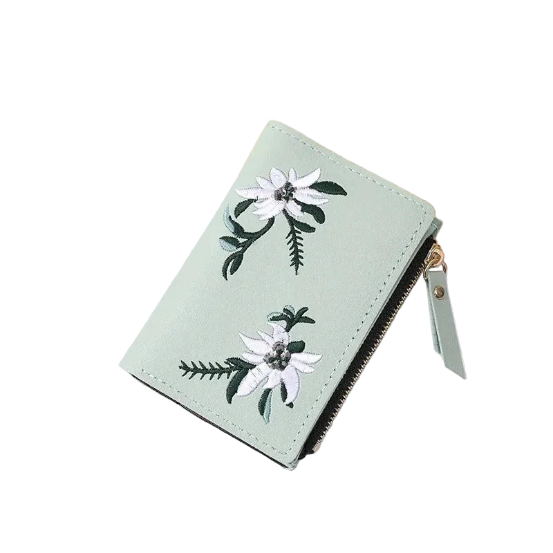 Mara - Portefeuille femme fleuri