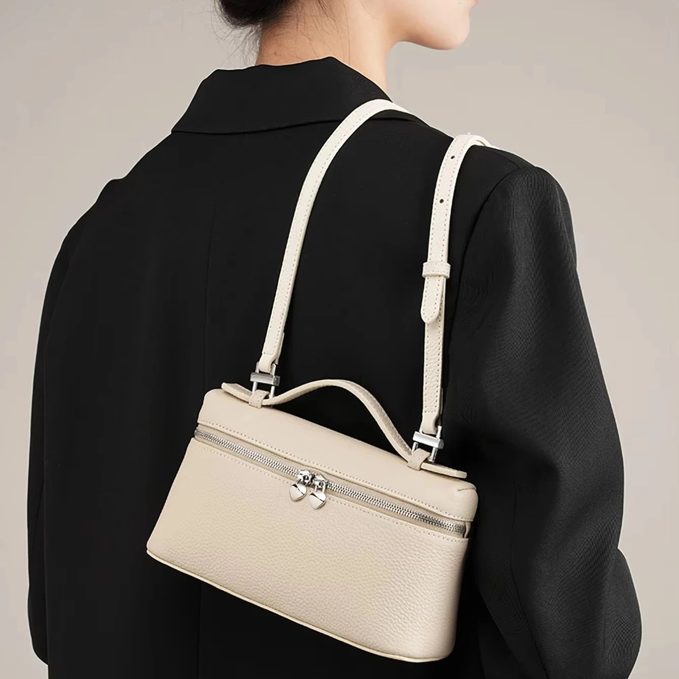 Iris - Sac bandoulière rigide femme