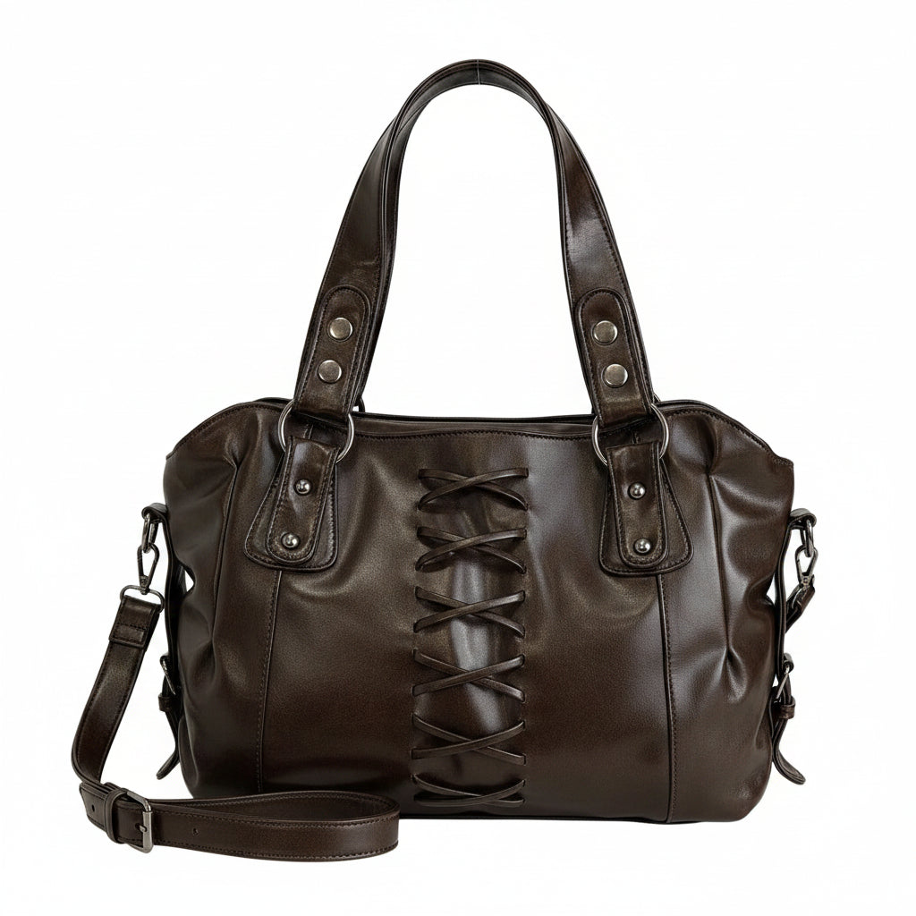 Sia – Sac vintage à lacets