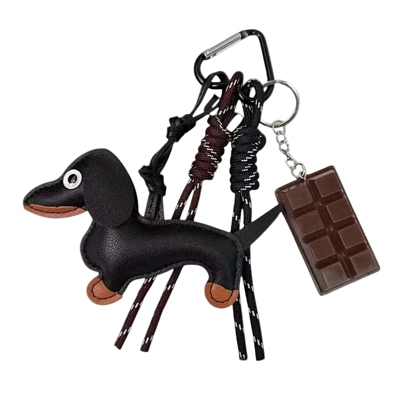 Porte clé teckel