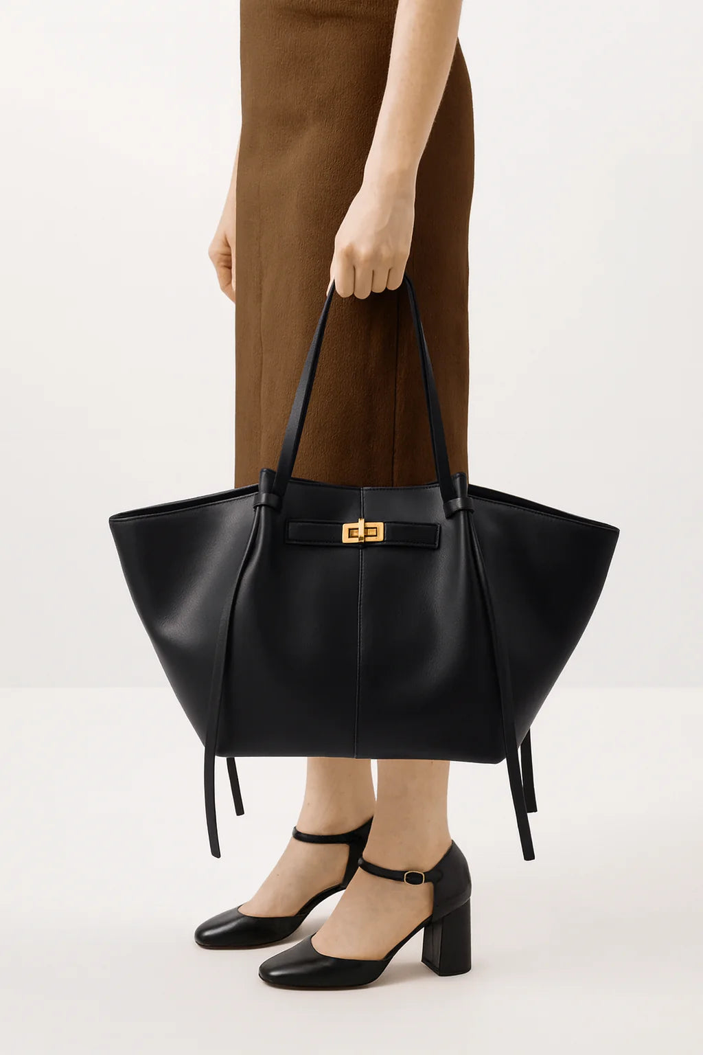 Enora  – Grand sac à main rigide