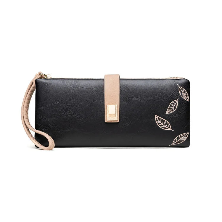 Cléo - Portefeuille femme grand format