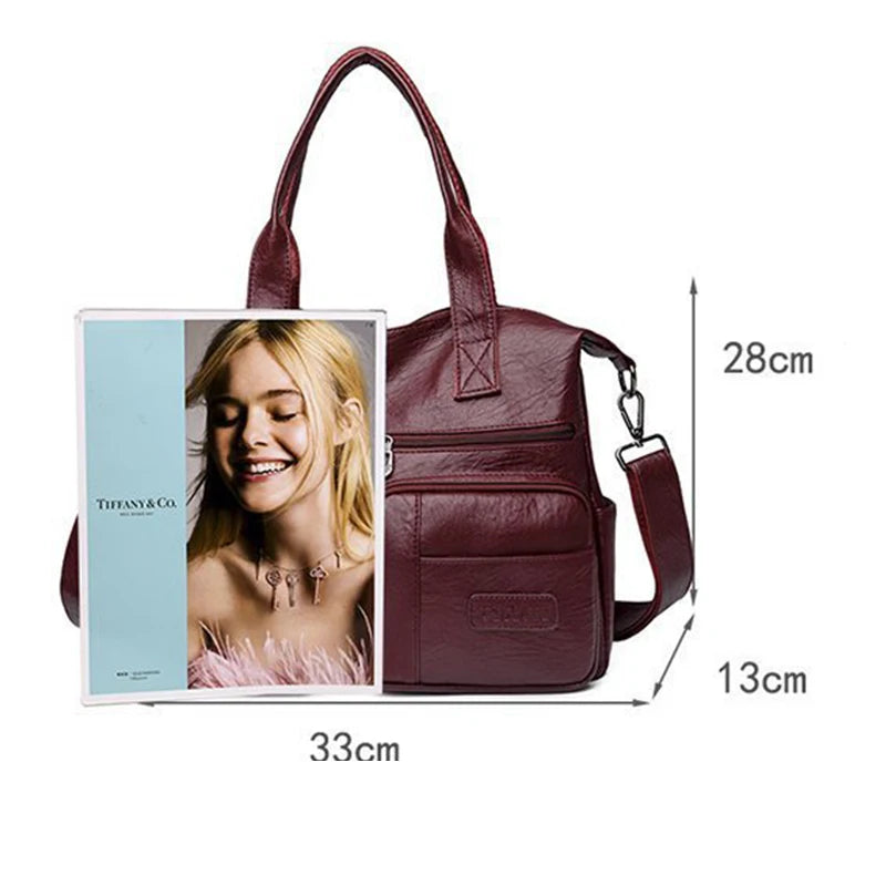Alexia - Sac à main avec poches extérieures