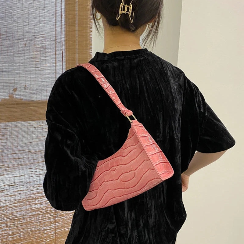 Jessica - Sac à main croco