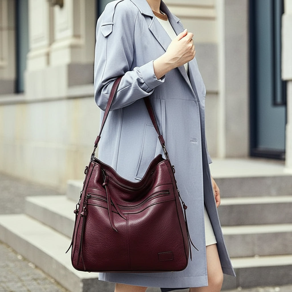 Anna - Grand sac à main bandoulière femme