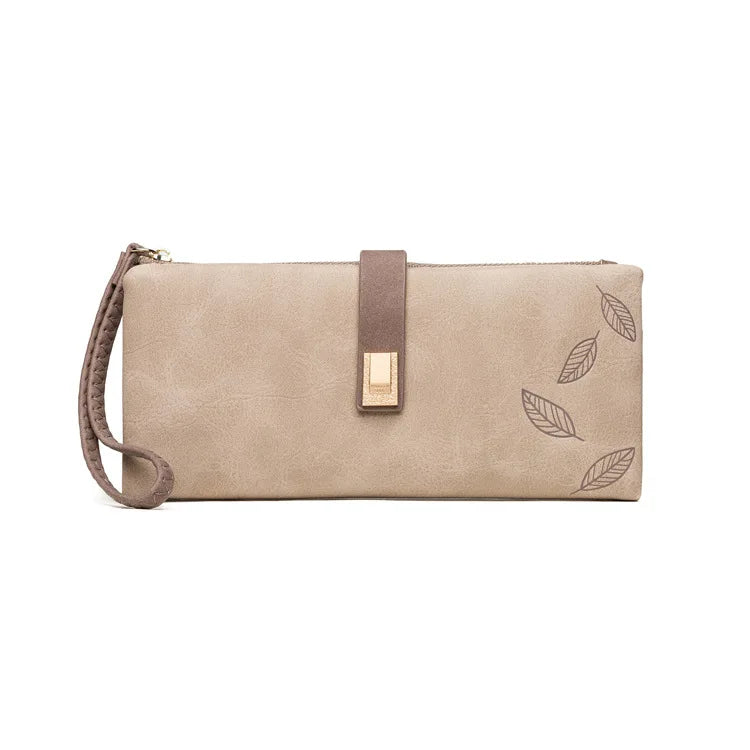 Cléo - Portefeuille femme grand format