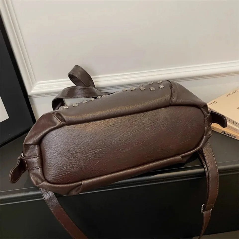 Honora - Sac bandoulière clouté