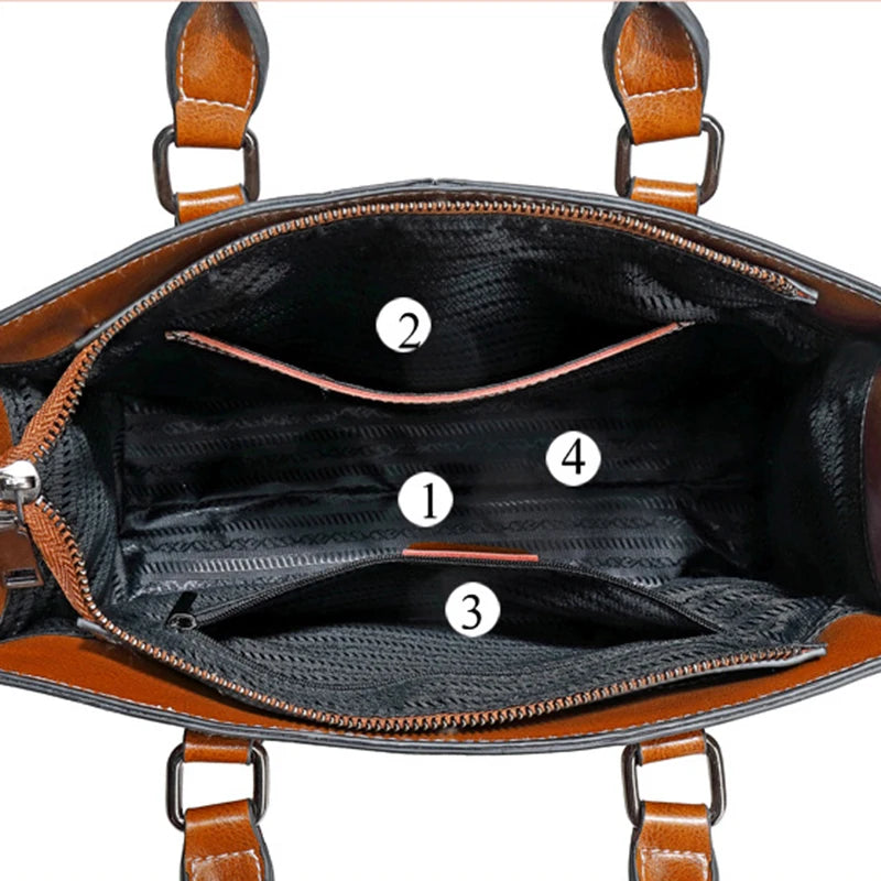 Lisa - Grand sac à main bandoulière