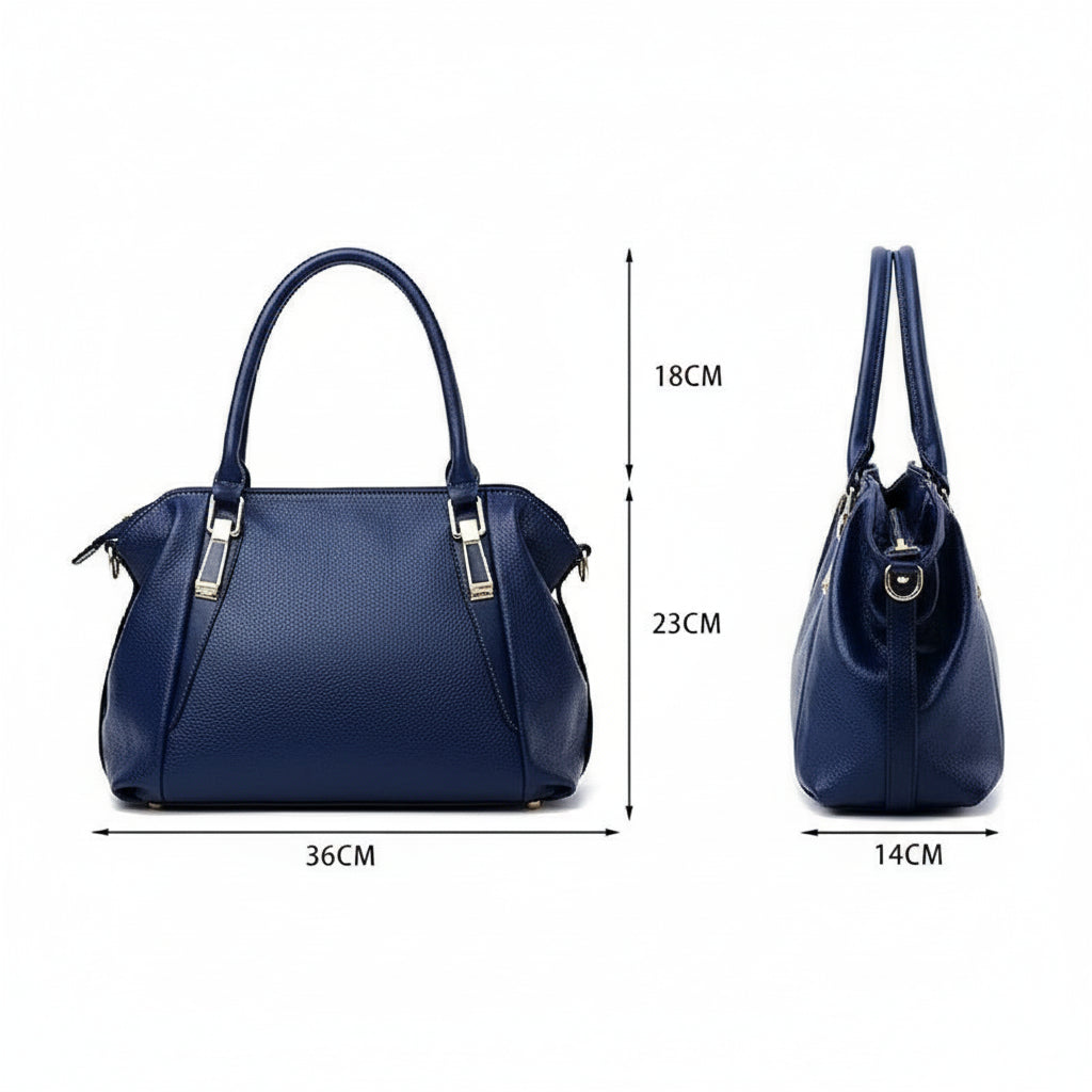 Lina - Sac à main cuir souple bandoulière