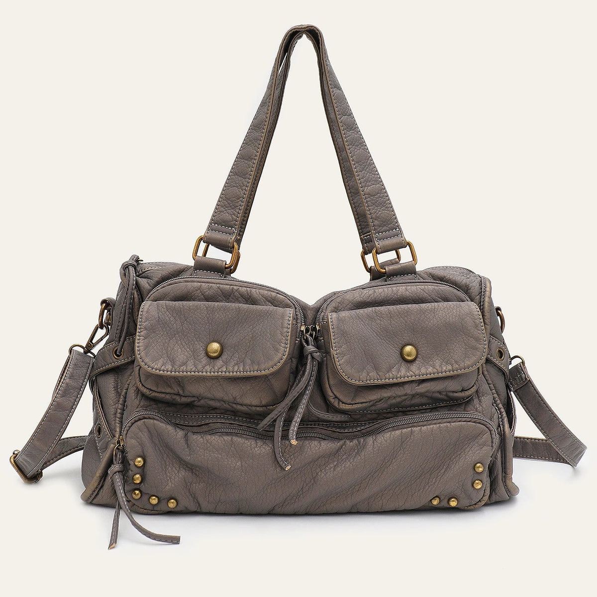 Olga - Sac bandouliere gris
