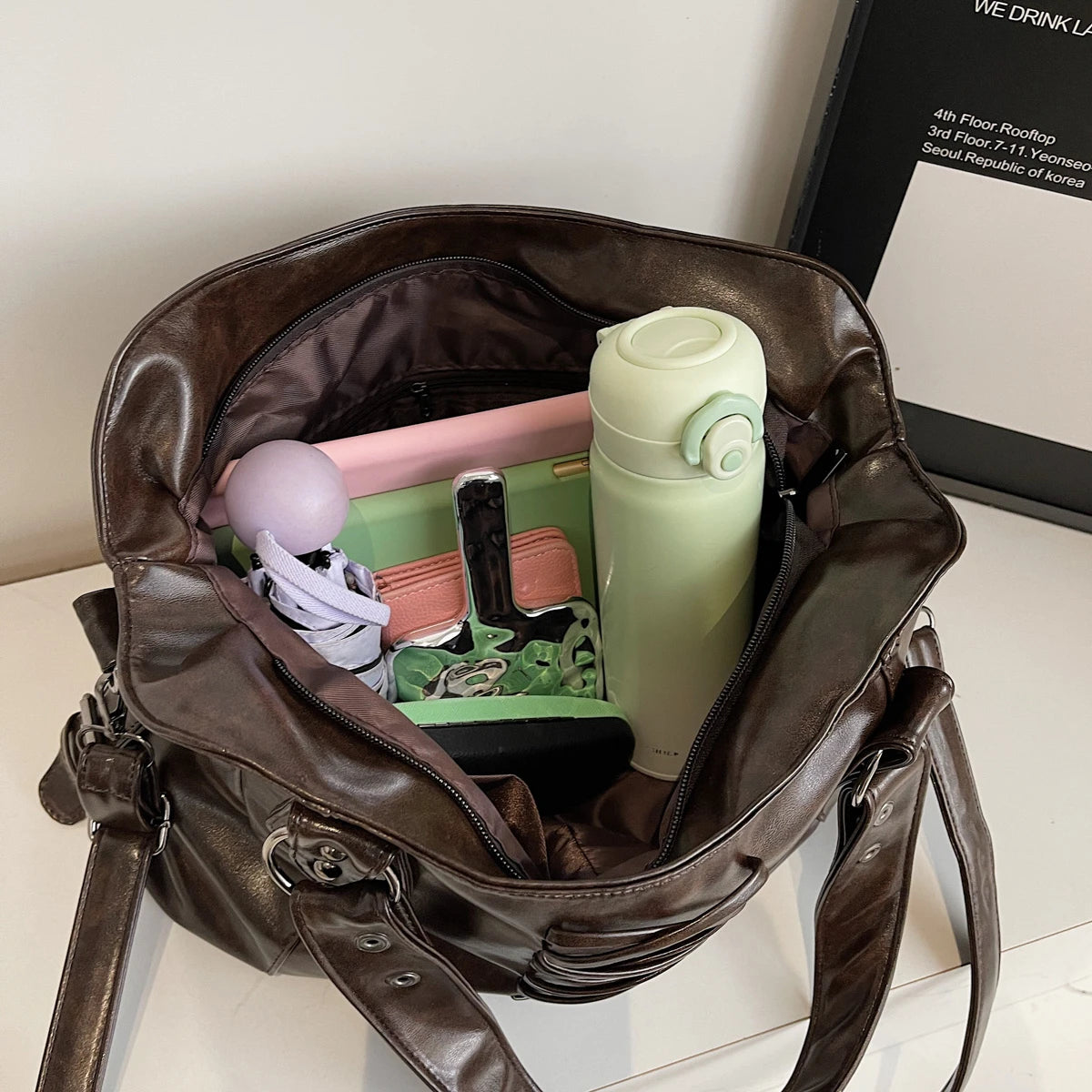 Sia – Sac vintage à lacets