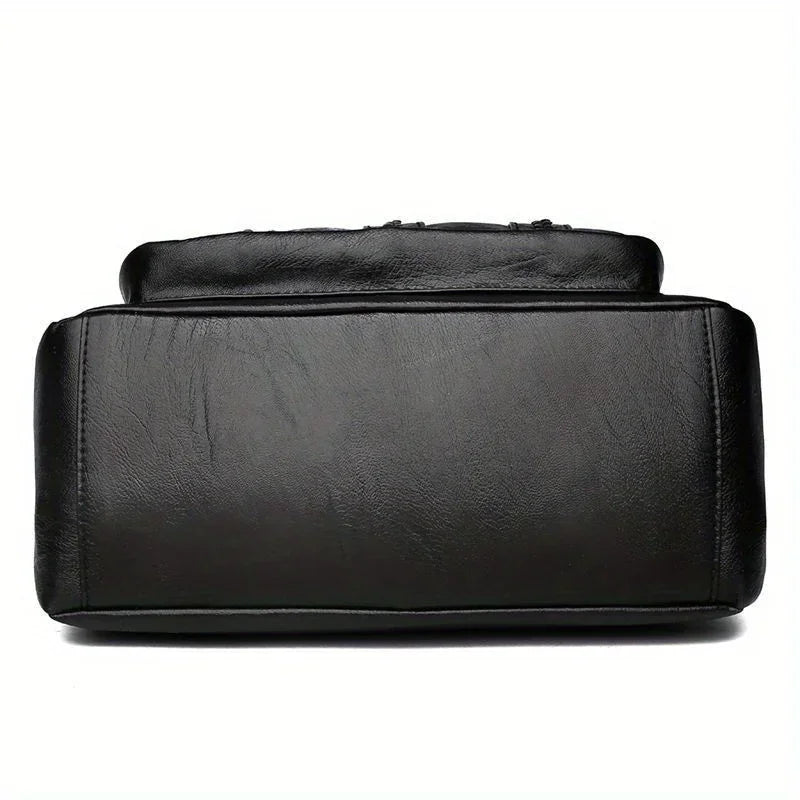 Léna - Sac à main bandoulière noir