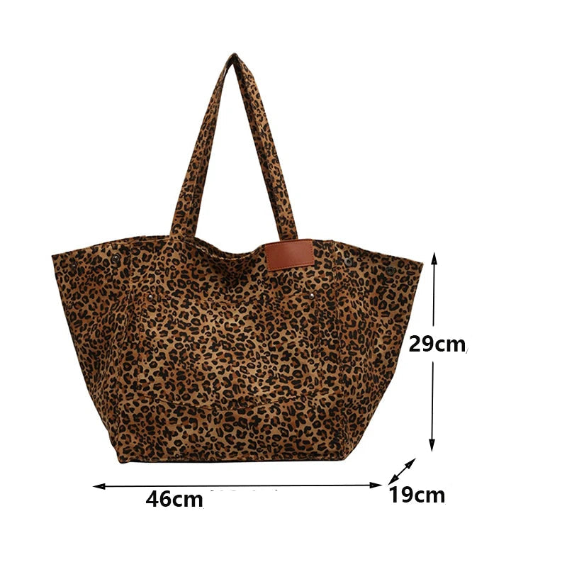 Alexa - Sac cabas léopard