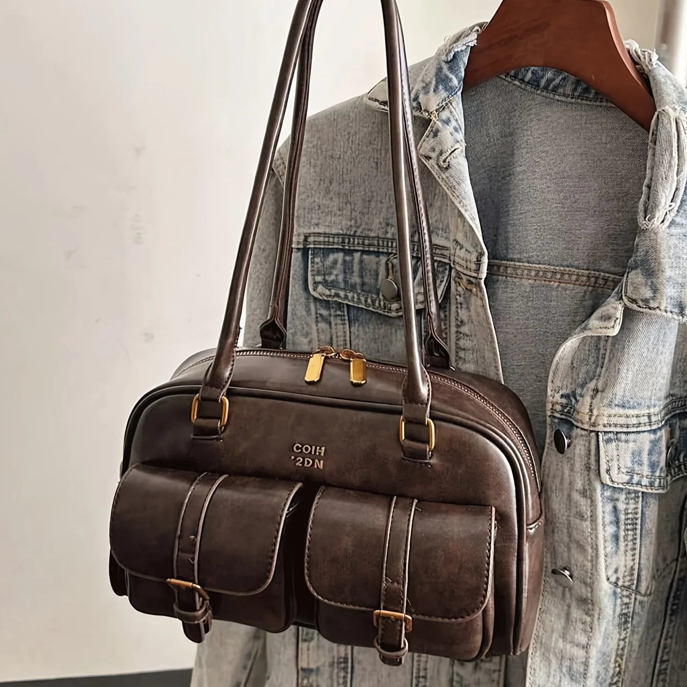 Gloria - Sac à main avec poches extérieures