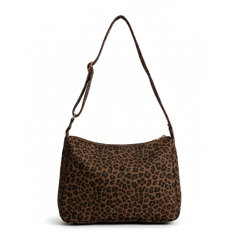 Sac bandoulière léopard femme