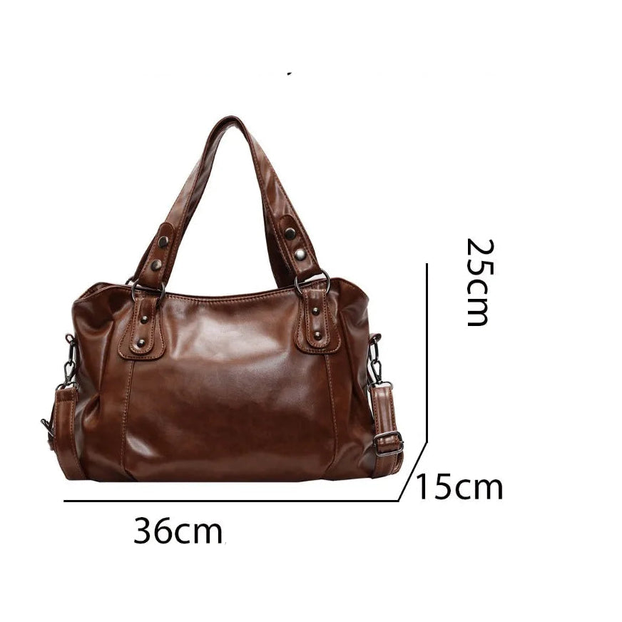 Marie - Sac à main cuir vintage