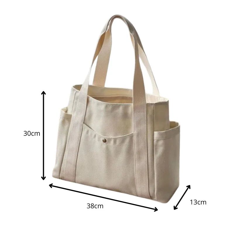 Bianca - Sac à main en toile