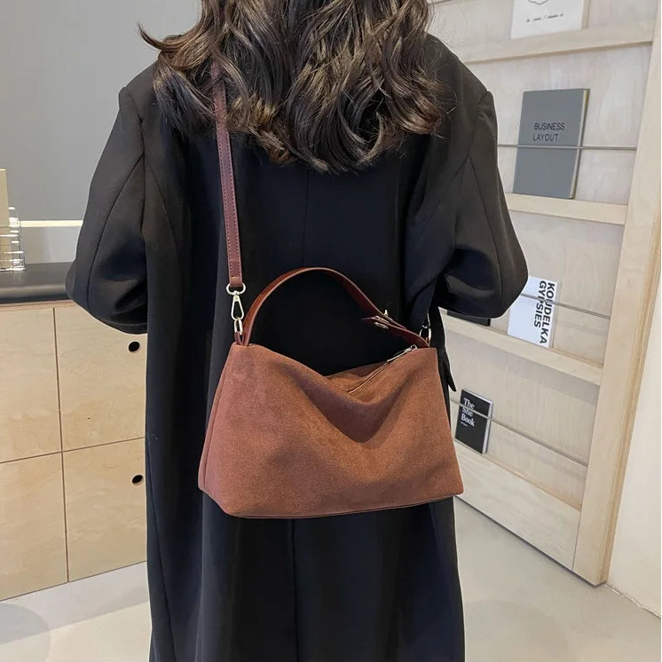 Aya - Sac cabas en daim