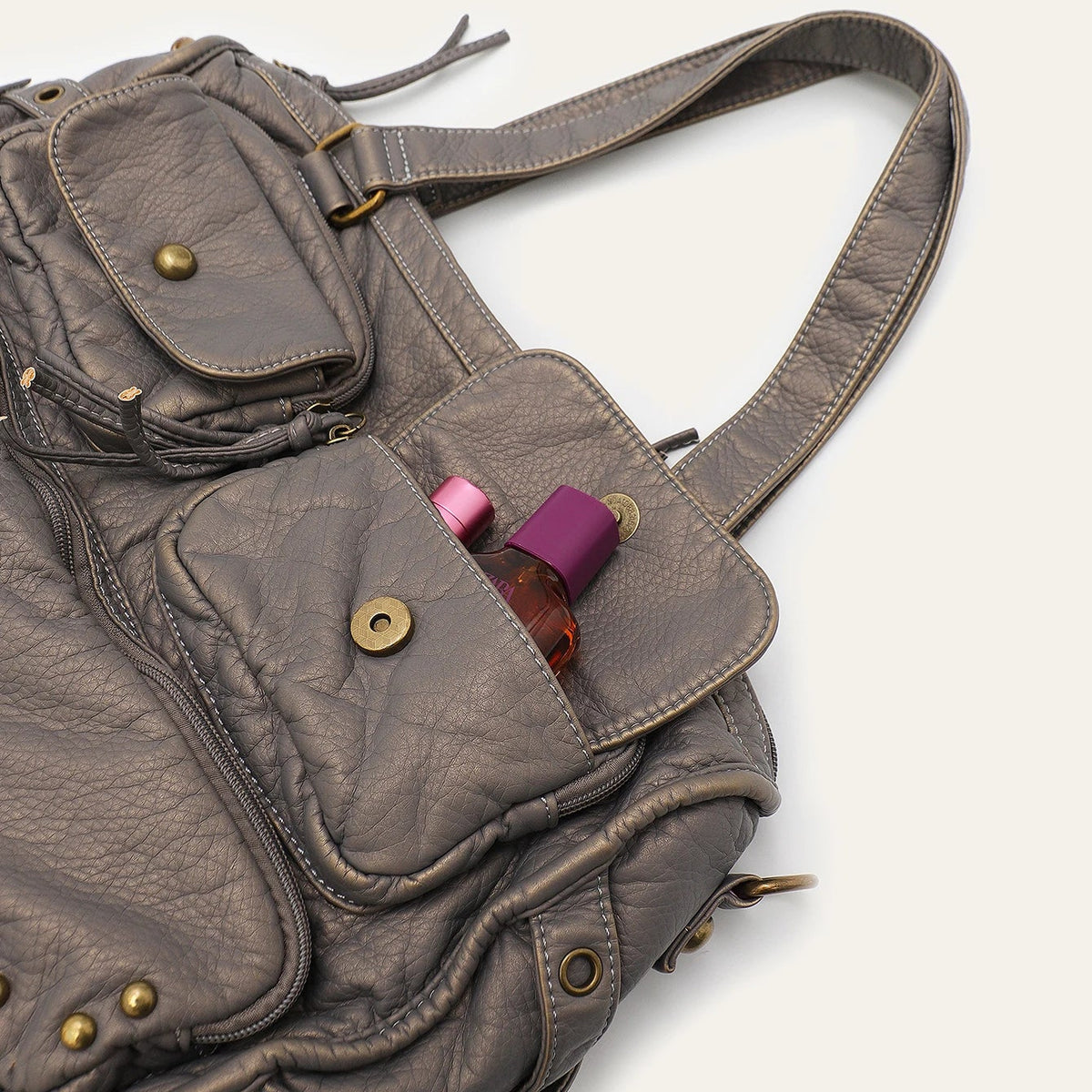 Olga - Sac bandouliere gris