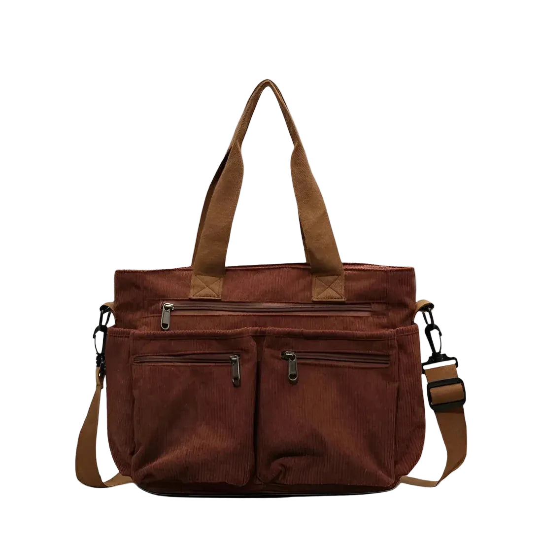 Joëlle - Sac à main velours côtelé