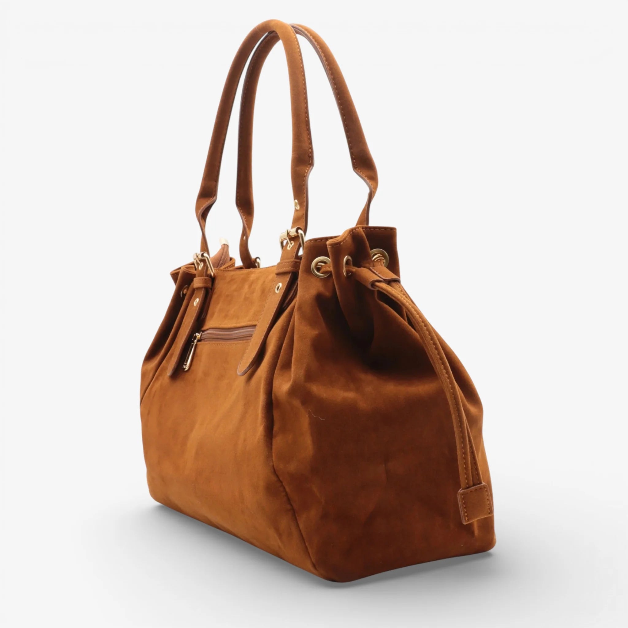 Ania - Sac bowling en daim